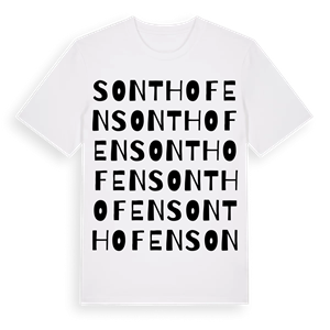 Sonthofen ordlek t-shirt – ekologisk bomull t-shirt från Pinshirt