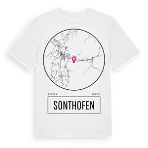 Sonthofen t-shirt – ekologisk bomull t-shirt från Pinshirt