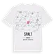 Spalt karta t-shirt