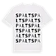 Spalt ordlek t-shirt
