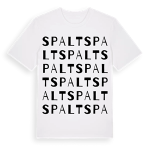 Spalt ordlek t-shirt – ekologisk bomull t-shirt från Pinshirt