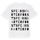 Speinsharter Forst ordlek t-shirt