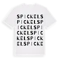 Spickel ordlek t-shirt