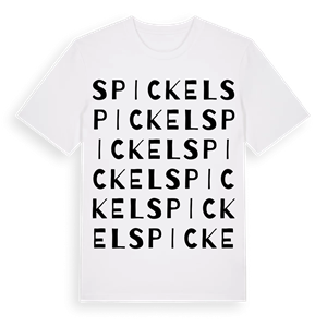 Spickel ordlek t-shirt – ekologisk bomull t-shirt från Pinshirt