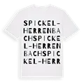 Spickel-Herrenbach ordlek t-shirt