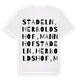 Stadeln, Herboldshof, Mannhof ordlek t-shirt