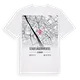 Stadtjägerviertel karta t-shirt