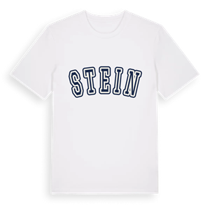 Stein college t-shirt – ekologisk bomull t-shirt från Pinshirt
