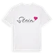 Stein hjärta t-shirt