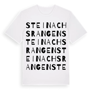 Steinachsrangen ordlek t-shirt – ekologisk bomull t-shirt från Pinshirt