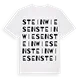 Steinwiesen ordlek t-shirt
