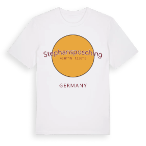 Stephansposching cirkel t-shirt – ekologisk bomull t-shirt från Pinshirt