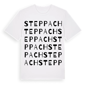Steppach ordlek t-shirt – ekologisk bomull t-shirt från Pinshirt