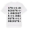 Strahlungen ordlek t-shirt