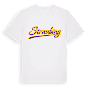 Straubing baseball t-shirt – ekologisk bomull t-shirt från Pinshirt
