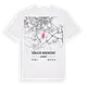 Südliche Außenstadt karta t-shirt