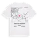 Südöstliche Außenstadt karta t-shirt
