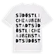Südöstliche Außenstadt ordlek t-shirt