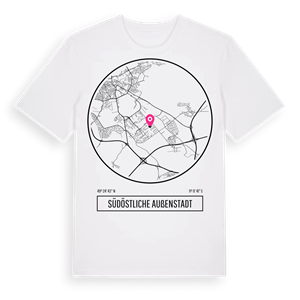 Südöstliche Außenstadt t-shirt – ekologisk bomull t-shirt från Pinshirt
