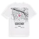 Südstadt karta t-shirt
