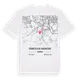 Südwestliche Außenstadt karta t-shirt