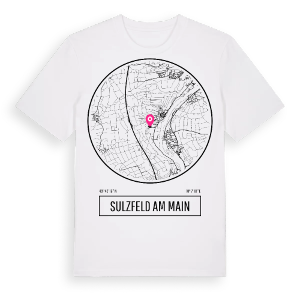 Sulzfeld am Main t-shirt – ekologisk bomull t-shirt från Pinshirt