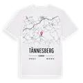 Tännesberg karta t-shirt