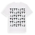 Tettau ordlek t-shirt