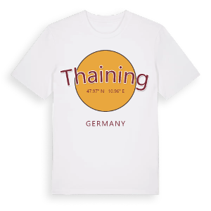 Thaining cirkel t-shirt – ekologisk bomull t-shirt från Pinshirt