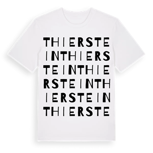 Thierstein ordlek t-shirt – ekologisk bomull t-shirt från Pinshirt
