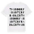 Thundorf in Unterfranken ordlek t-shirt