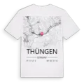 Thüngen karta t-shirt