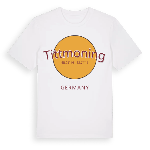 Tittmoning cirkel t-shirt – ekologisk bomull t-shirt från Pinshirt