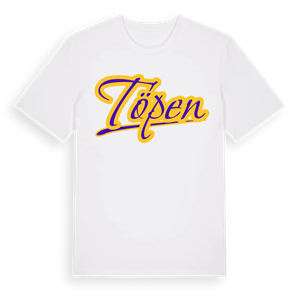 Töpen baseball t-shirt – ekologisk bomull t-shirt från Pinshirt