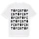 Töpen ordlek t-shirt
