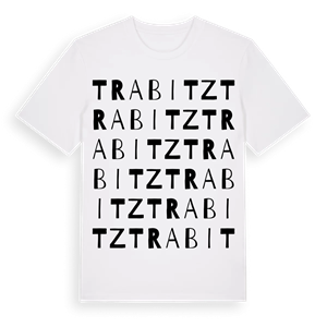 Trabitz ordlek t-shirt – ekologisk bomull t-shirt från Pinshirt