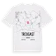 Trebgast karta t-shirt