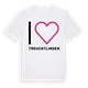 Jag älskar Treuchtlingen t-shirt stort tryck
