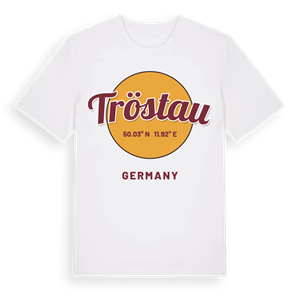 Tröstau cirkel t-shirt – ekologisk bomull t-shirt från Pinshirt