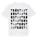 Tröstau ordlek t-shirt