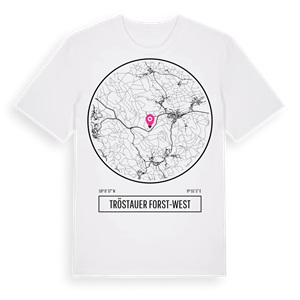 Tröstauer Forst-West t-shirt – ekologisk bomull t-shirt från Pinshirt