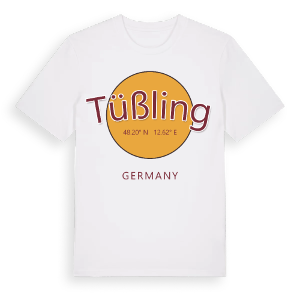 Tüßling cirkel t-shirt – ekologisk bomull t-shirt från Pinshirt