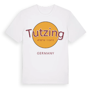 Tutzing cirkel t-shirt – ekologisk bomull t-shirt från Pinshirt