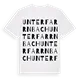 Unterfarrnbach ordlek t-shirt