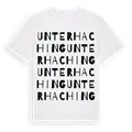 Unterhaching ordlek t-shirt