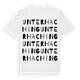 Unterhaching ordlek t-shirt