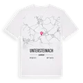 Untersteinach karta t-shirt