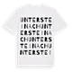 Untersteinach ordlek t-shirt