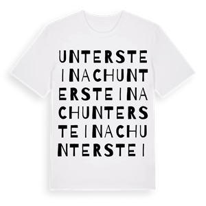 Untersteinach ordlek t-shirt – ekologisk bomull t-shirt från Pinshirt