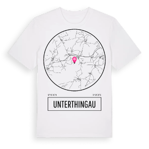 Unterthingau t-shirt – ekologisk bomull t-shirt från Pinshirt